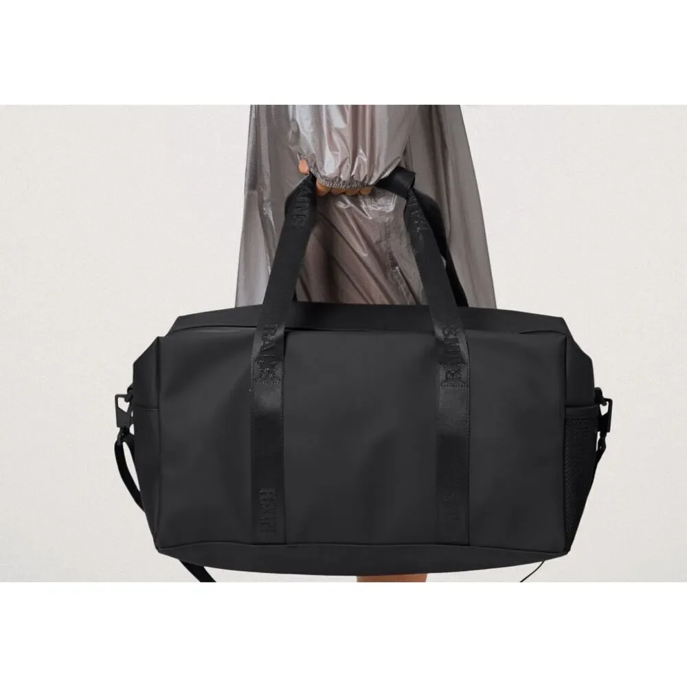 🆕 RAINS TRAIL GYM BAG BLACK NWT #14380